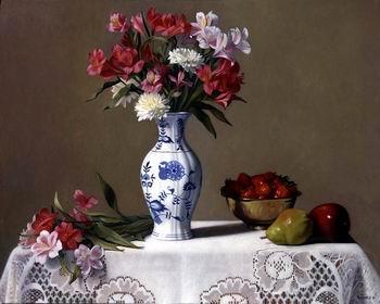 unknow artist Still life floral, all kinds of reality flowers oil painting 81